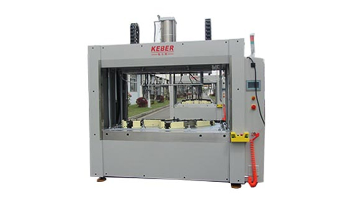 Briefly describe the application and characteristics of hot rivet welding machine	